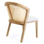 Kursi Makan Modern Minimalis Carrie Kayu Jati