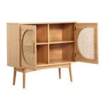 Bufet 2 Pintu Minimalis Kayu Jati