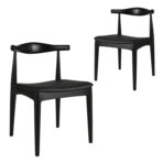 Kursi Makan Elbow Kayu Jati