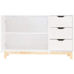 Bufet Minimalis Duco Putih