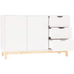 Bufet Minimalis Duco Putih