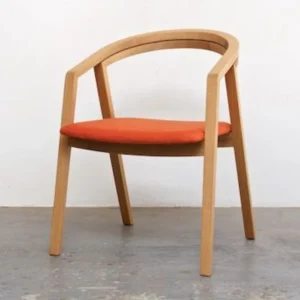 Kursi Makan Minimalis Japandi Kayu Jati