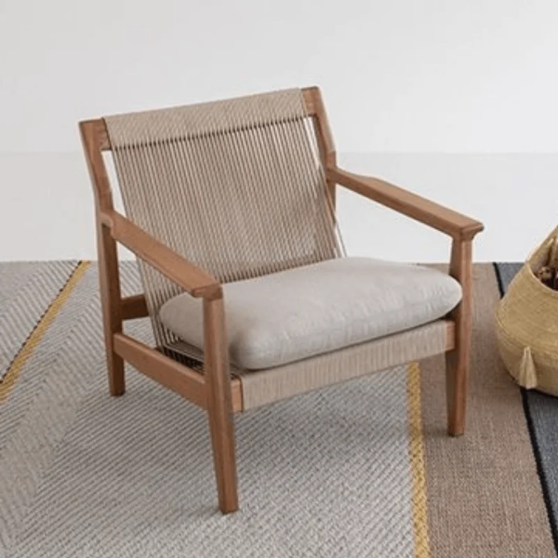 Armchair Retro Jati Sandaran Rope