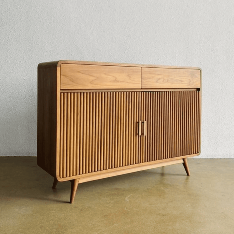 Buffet Retro Kayu Jati 2 Pintu