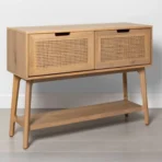 Meja Console 2 Laci Besar Kayu Jati