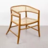 Armchair Jati Retro Kombinasi Rotan Jepara