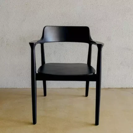 Kursi Jati HItam Heroshima Model Retro