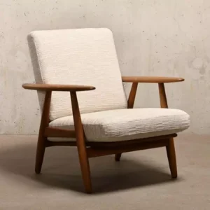 Armchair Jati Model Retro Kain Fabric