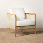 Sofa Jati Rotan Minimalis 1 Seater