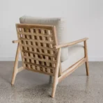 Armchair Jati Retro Jepara Kain Fabric