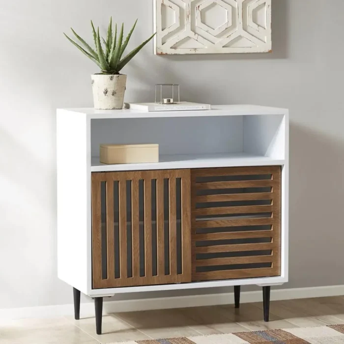 Lemari Cabinet Mid Century Finishing Duco