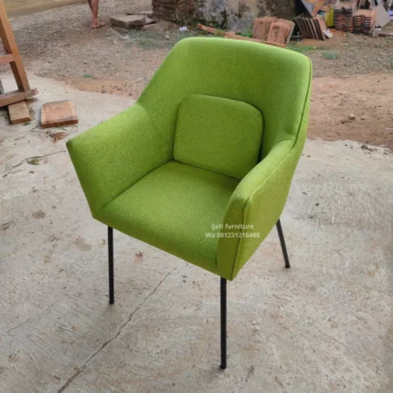 armchair minimalis frame besi