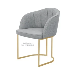 kursi bar minimalis kaki gold