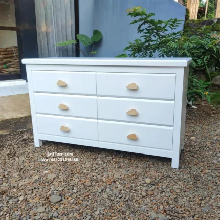 cabinet minimalis duco 6 laci