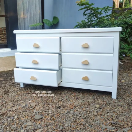 cabinet minimalis duco 6 laci