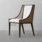 kursi cafe resto minimalis retro kayu jati