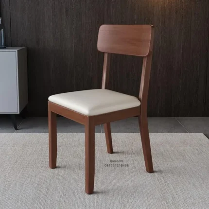 Kursi Cafe Jati Minimalis