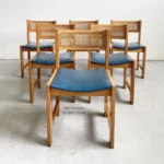 Kursi Makan Cafe Minimalis Retro Kayu Jati