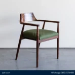 Kursi Makan Cafe Resto Kayu Jati Model Retro Minimalis Kekinian