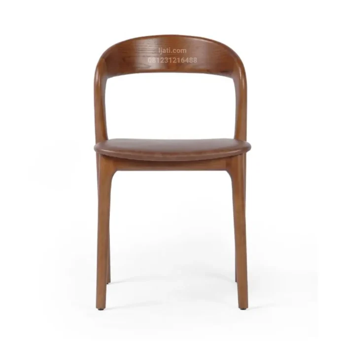 Kursi Makan Cafe Resto Model Retro Kayu Jati