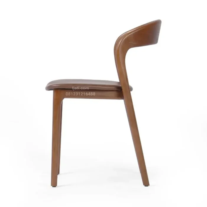 Kursi Makan Cafe Resto Model Retro Kayu Jati