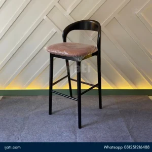 Kursi Bar Retro Kayu Jati Jepara