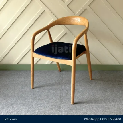 kursi cafe minimalis kayu jati jepara murah