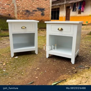 Nakas Minimalis Duco Putih