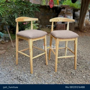 Kursi Bar Jati Taduk