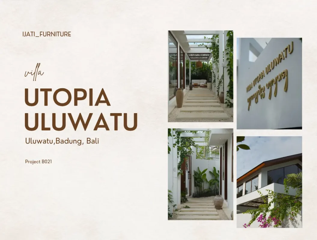 Ijati furniture villa utopia uluwatu