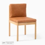 Kursi Japandi Bantalan Tebal Nyaman untuk Ruang Makan & Cafe