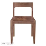 Kursi Makan Mid-Century Modern Kayu Jati Solid