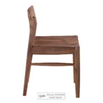 Kursi Makan Mid-Century Modern Kayu Jati Solid