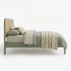 Dipan Minimalis Japandi Rotan Warna Sage Green Aesthetic untuk Kamar Kos