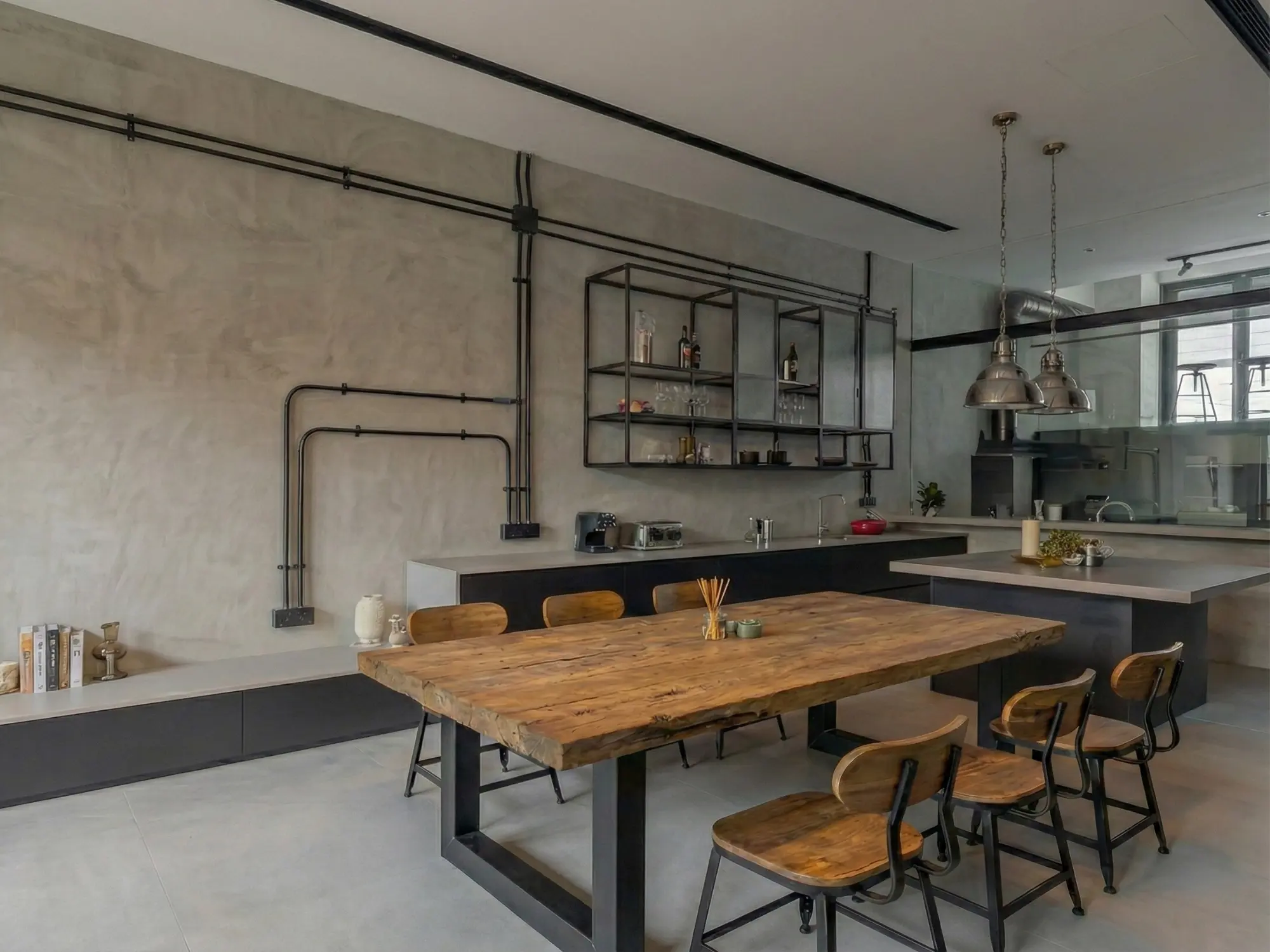 5 Inspirasi Kursi Makan Industrial