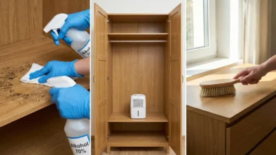 Tips Tuntas Cara Membasmi Jamur Membandel pada Lemari Kayu