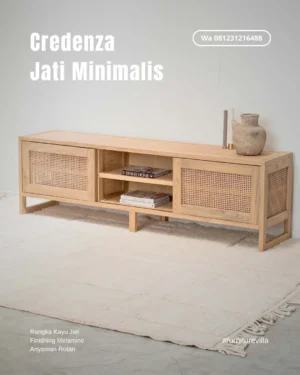 Bufet TV Minimalis Japandi