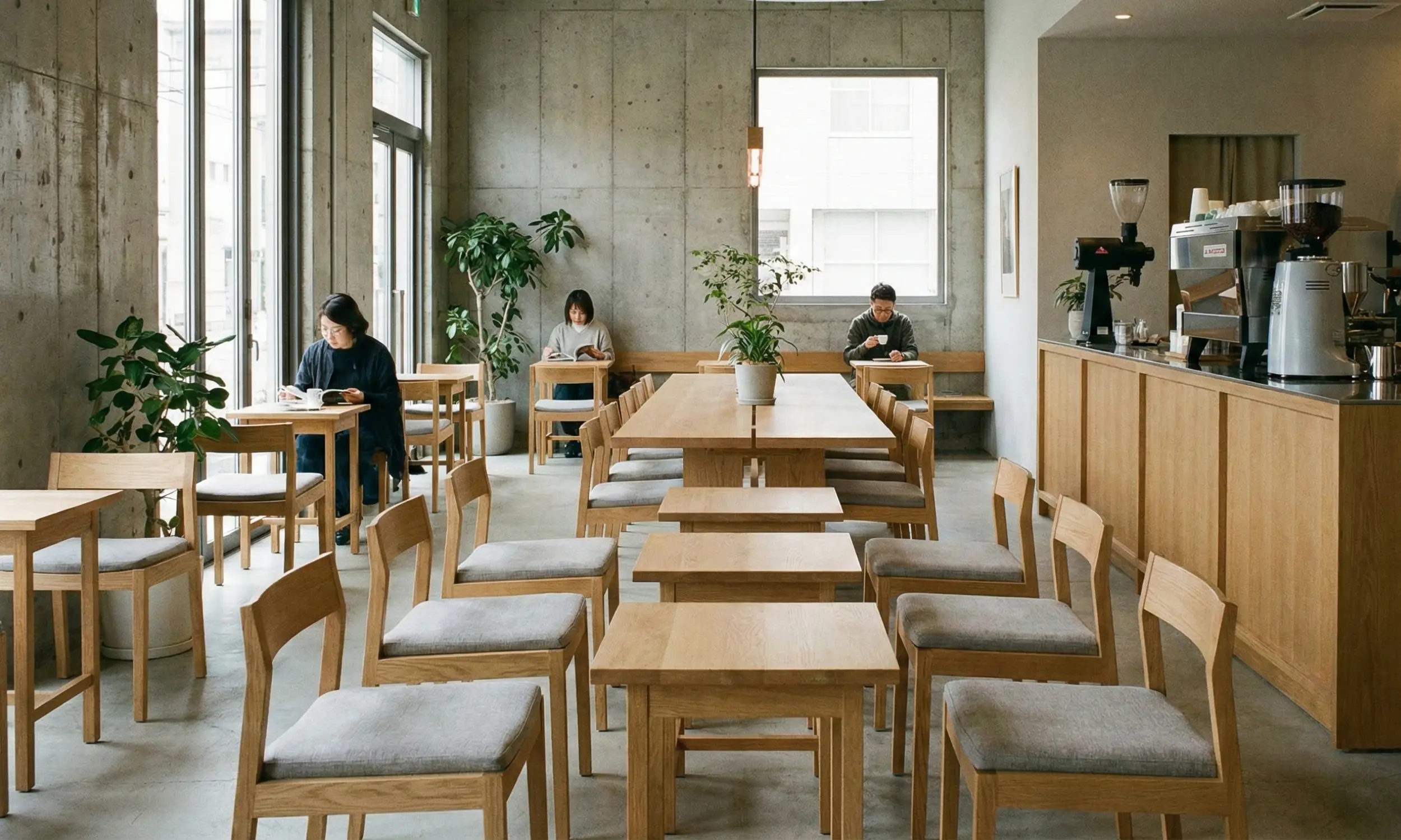 Kursi Minimalis Tanpa Lengan (Armless Chair)